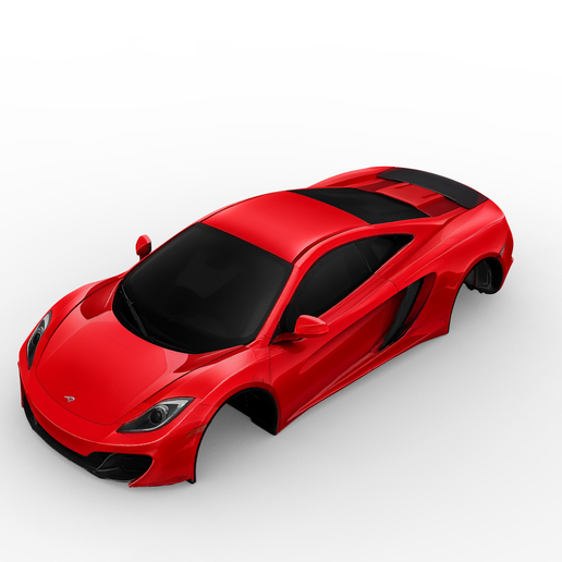 McLaren 12C 2012 3.8 V8 – Detailed 3D Supercar Body Mo