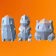 Low-Poly-Pokemon-Starters-Set.png Low-Poly Pokémon Starters Set