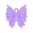 butterfly_charm.obj Llavero GRATIS inspirado en Arcane JayVik STL y OBJ