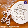 happy Gingerbread.jpg Happy Gingerbread cookie cutter