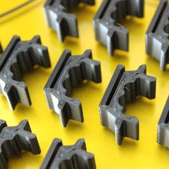 Cable-Clips-Ender-3-5.JPG Archivo STL gratis Clip para la fijación de los cables de Ender・Plan de impresión en 3D para descargar