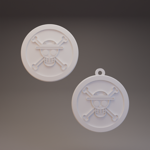 Straw Hat Pirates - One Piece - Keychain and Coin/Badge photo 2