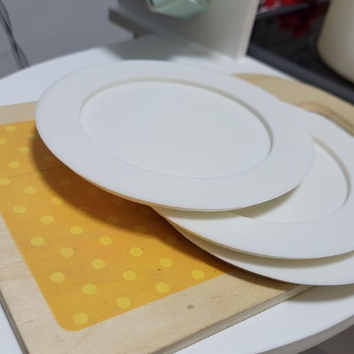 kitchen play plate little 3D model