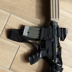 mockupa.jpg STL file M16 LSW handguard・Model to download and 3D print