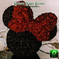 ROSE2.jpg Datei STL Disney Minnie Rose・Design für 3D-Drucker zum herunterladen