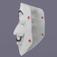 1.556.jpg Guy Fawkes Mask 3D printed model