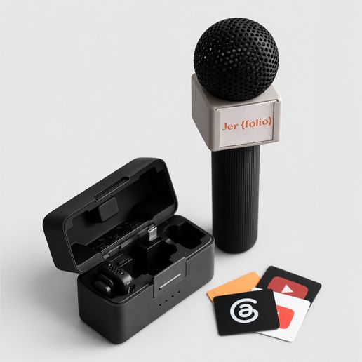 Interview Microphone Handle for DJI Mic Mini