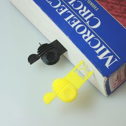 bkmrk-01.jpg Бесплатный STL файл Bookmark・Шаблон для 3D-печати для загрузки