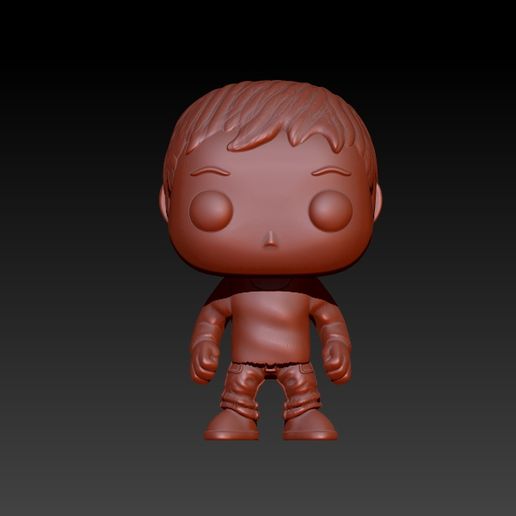 FUNKO POP BOY 3D model