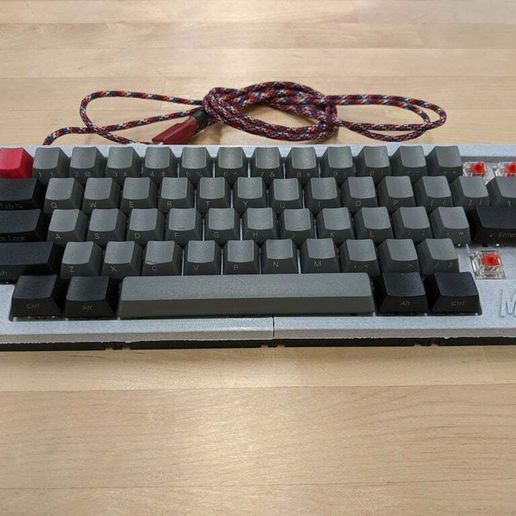 Mechanical Keyboard - MHKB (GH60 compatible) 3D model