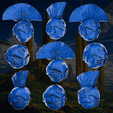 um_compressed.png Interstellar Soldiers - Crusader Pattern Helmets - Cobalt Legion