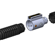 SOLIDWORKS-Premium-2021-SP1.0-Kenobi-2022-exploded-_-2022.-07.-21.-22_07_09.png Free STL file Kenobi Lightsaber (2022 Series)・3D printer model to download