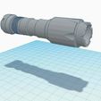 Flashlight.jpg E-11, E-11D and E-22, Tactical Flashlight and Mount base (SW;Rogue One)