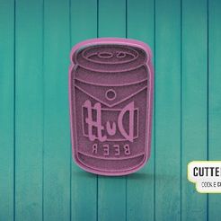 Cerveza-Duff.jpg Duff Beer Duff Beer Cookie cutter