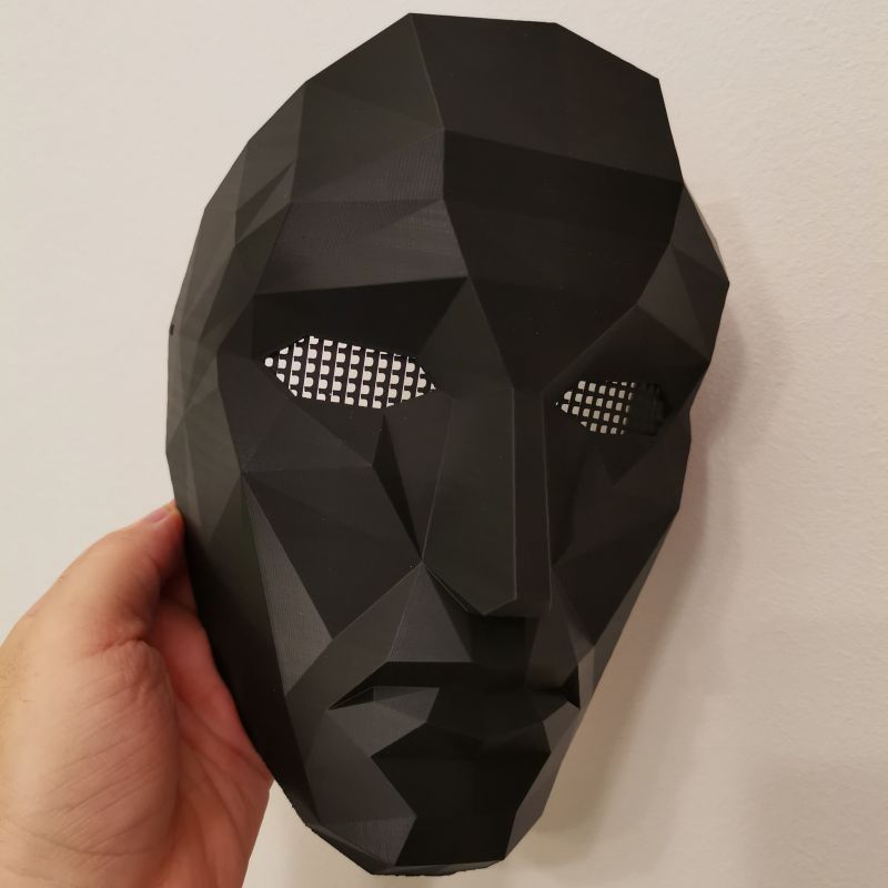 STL file Front man mask・3D printing idea to download・Cults