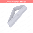 1-9_Of_Pie~2.25in-cookiecutter-only2.png Slice (1∕9) of Pie Cookie Cutter 2.25in / 5.7cm