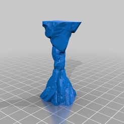 8703711e-a2c6-4abe-a4ab-4a8ba425b589.png Free 3D file Ice Pillars for Frosthaven / Rock Column for Gloomhaven (MagHex)・3D printer design to download