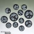 Skeleton-base-toppers-print02.jpg Datei 3D Skelett-Basisaufsätze - Stützfreier Basis-Detailierungssatz.・Design für 3D-Drucker zum herunterladen