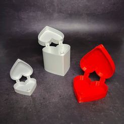 IMG_2848.jpg 3D file Valentine's Heart Box・3D printing idea to download