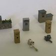 Finished-Complete.jpg HO Scale Modern Letterboxes