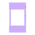 DeskClockFront3.STL Orologio da tavolo LCD ST7735