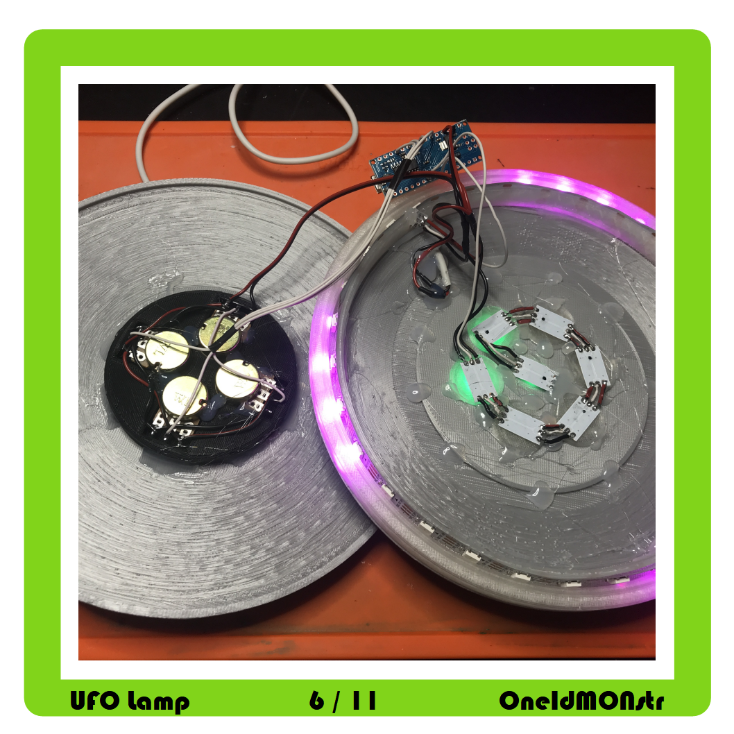 7.png Download STL file Ufo Lamp • 3D printing template, OneIdMONstr
