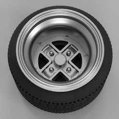 m2_1.png 1/24 Scale WideTire&Wheel Series Type M2 SET