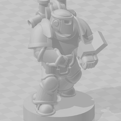 mk2CommsImage.png Free STL file Boarding Armor Radio 6-8mm・3D printer model to download
