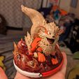 Arcanine pokemon 3D print model