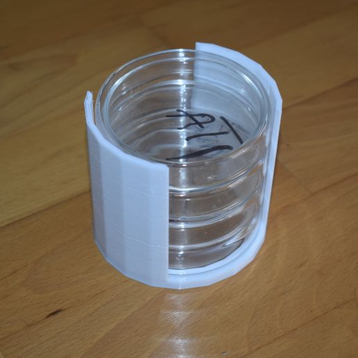 storage petri dish 75mm 3D model