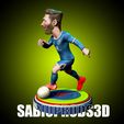 3.jpg LEO MESSI (PSG / FC BARCELONA)SABIOPRODS 3D PRINT MODEL