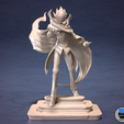 Lelouch_Grey_2.png Lelouch and C.C - Code Geass Anime Figurine STL for 3D Printing