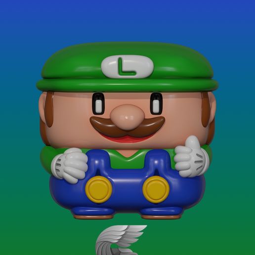 Keycap Mario Bros- Luigi