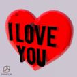 I-Love-You-Heart-Decoration-Red-Frikarte3D.jpg I Love You Heart Decoration 💖