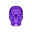 Skullmarch2022_decimatio_OBJ.obj Stylized  Skull Ornamental 2