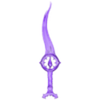 FixedNoRemesh.stl Baldur's Gate 3 Dagger Orin A Netherstone A for cosplay