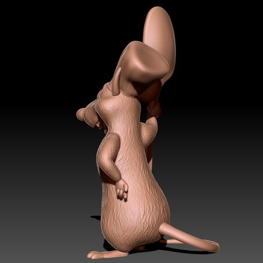 🐀 Rat 3D model・Free STL File for ・Cults