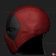 03.jpg Deadpool Mask - Marvel comics 3D print model