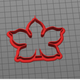 kastan.png Chestnut leaf cookie cutter