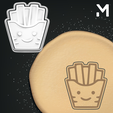 Kawaiifrenchfries.png Cookie Cutters - Cute Food