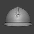 arriere.jpg Helmet of the poilus 1st world war
