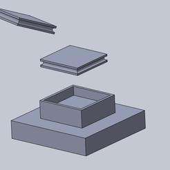 base grande.png Free STL file base large size (4 squares, or 10 feet)・Object to download and to 3D print