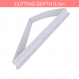 1-8_Of_Pie~4in-cookiecutter-only2.png Slice (1∕8) of Pie Cookie Cutter 4in / 10.2cm