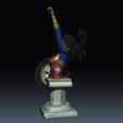 CG Pyro Term 32 Wonder Woman Bust Color 02.jpg Wonder Woman DC Comics Justice Leage Wonder Woman STL Files 3d printing