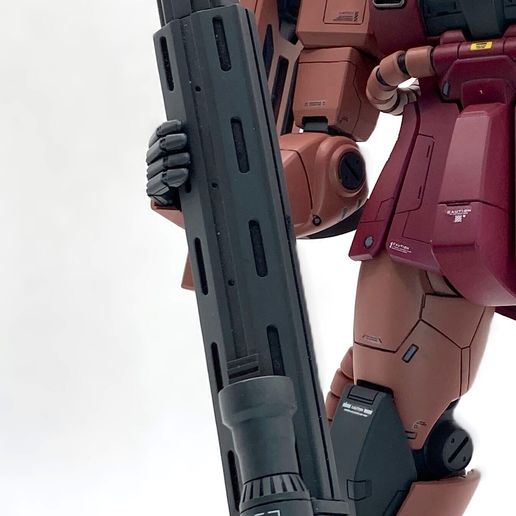 🤖 Ant-material-rifle 3D Model for 1/100 Scale Robot Mecha Kits