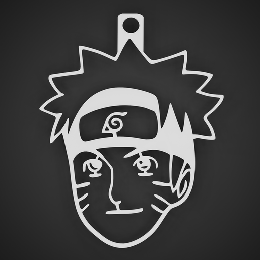Naruto Keychain 3D model