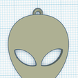 alien.png Alien earrings pendant