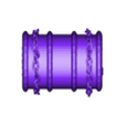 Chain with barrel.stl Barrel with chains