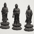Three Buddha 80mm - B02.png Three Buddha  -TOP MODEL