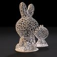 10002.jpg 3D file Figurine hare bear・Model to download and 3D print, zalesov